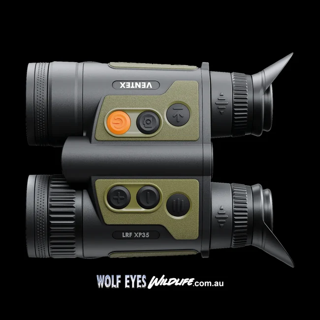 Pulsar Wildlife Ventex XP35 thermal binoculars for animal observation