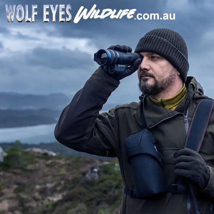 Pulsar Telos XG35 thermal monocular for lowlight animal observation